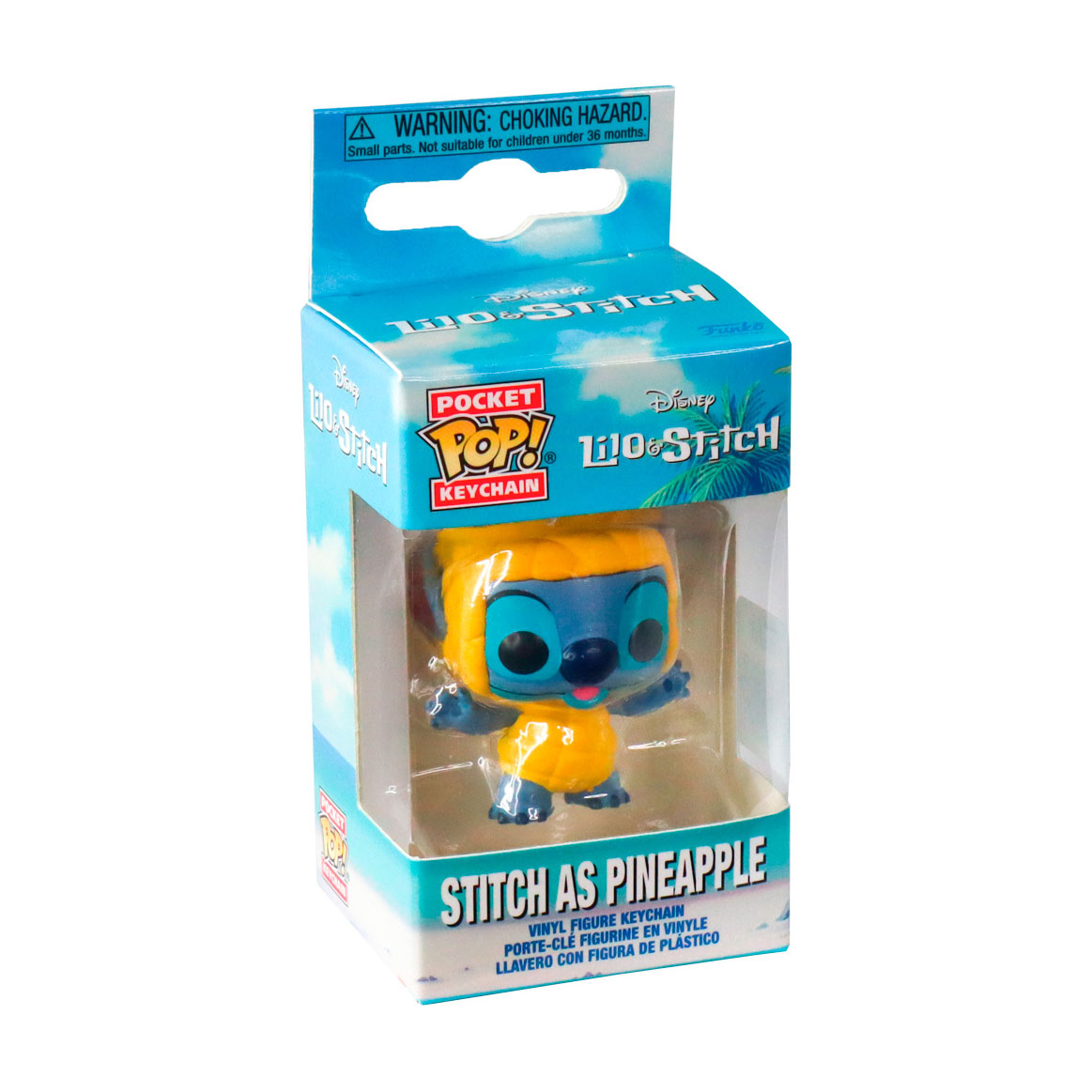 Ігрова фігурка на кліпсі Funko Pop! серії Ліло та Стіч Стіч з ананасом, від 3 років (87209)